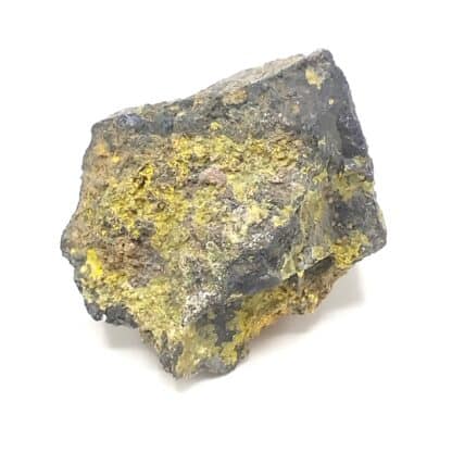 Zippéite & Pechblende, Mine Elias, Jachymov, République Tchèque.