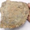 Stibine sur Calcite, Felsöbánya, Baia Sprie, Roumanie.