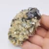 Blende (Sphalérite), Pyrite & Quartz, Huanzala, Pérou.