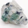 Quartz à inclusions d'Indicolite, Minas Gerais, Brésil.