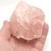 Bloc massif de quartz rose, Madagascar.