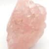 Bloc massif de quartz rose, Madagascar.