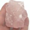 Bloc massif de quartz rose, Madagascar.