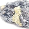 Blende et sidérite, Carrière du Rivet, Peyrebrune, Tarn.