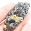 Blende et sidérite, Carrière du Rivet, Peyrebrune, Tarn.