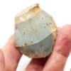Grand cristal de topaze bleue de couleur soutenue, aux faces et arrêtes bien dessinées du Minas Gerais au Brésil.