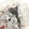 Quartz sur fluorine, mine de Valzergues, Aveyron.