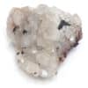 Quartz sur fluorine, mine de Valzergues, Aveyron.