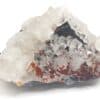 Quartz sur fluorine, mine de Valzergues, Aveyron.