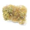 Pyromorphite sur Quartz, Les Farges, Ussel, Corrèze.