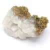 Pyromorphite sur Quartz, Les Farges, Ussel, Corrèze.