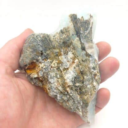 Aragonite cuprifère, Iglesias, province de Sardaigne du Sud, Italie.