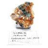 Linarite et Cérusite, Chanrion-en-Poule, Rhône.