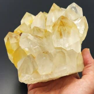 Quartz et Sidérite, Carrière de la Contamine, Moutiers, Tarentaise, Savoie.