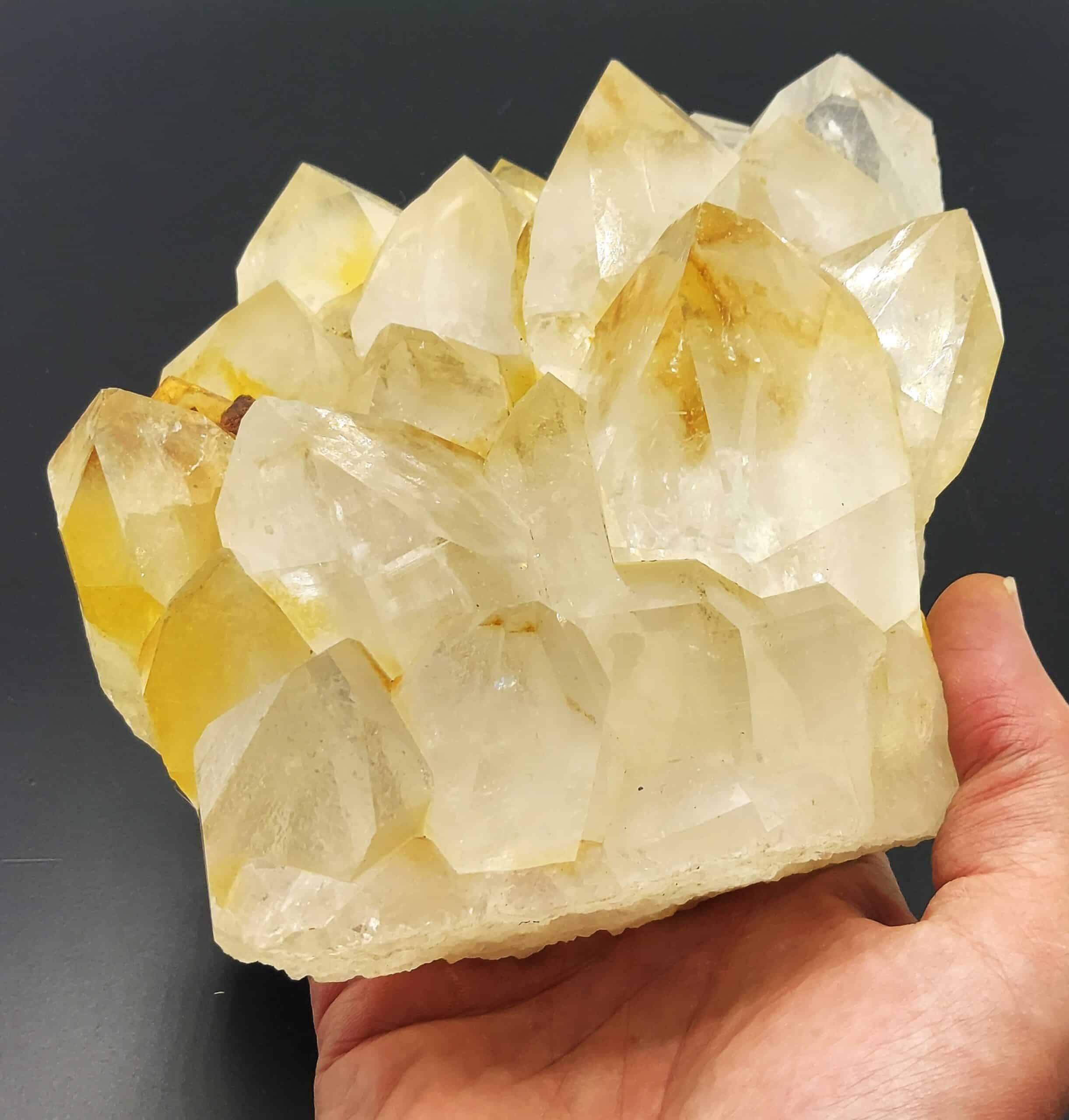 Quartz et Sidérite, Carrière de la Contamine, Moutiers, Tarentaise, Savoie.