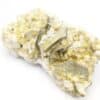 Muscovite (mica) sur Albite, Minas Gerais, Brésil.