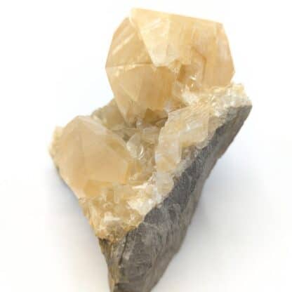 Calcite (macle), Landelies, Belgique.
