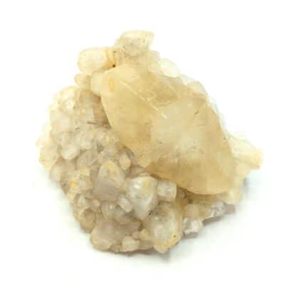 Calcite (macle), Pont à Nôle, Mont-sur-Marchienne, Belgique.