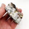 Réalgar, Orpiment, Arsenic natif, l’Éguisse, Duranus, Alpes-Maritimes.
