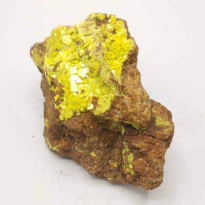 Autunite, Peny, Augères-en-Razès, Haute-Vienne, Limousin.
