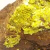 Autunite, Peny, Augères-en-Razès, Haute-Vienne, Limousin.