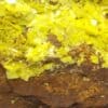 Autunite, Peny, Augères-en-Razès, Haute-Vienne, Limousin.