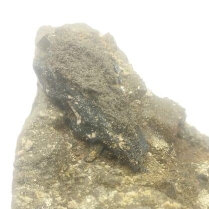 Vivianite & Pyrite, Salsigne, Aude.