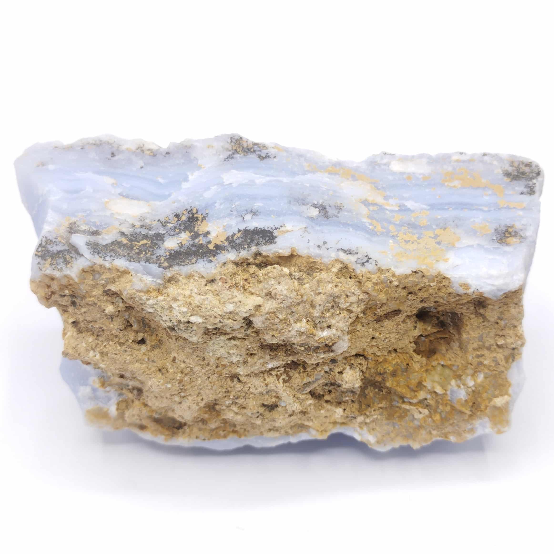 Calcédoine ps. Mélanophlogite, Trestia, Roumanie.