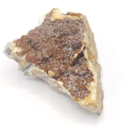 Sidérite & Calcite, Mine Saint Nicolas, Steinbach, Haut-Rhin.