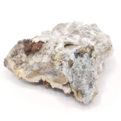 Sidérite & Calcite, Mine Saint Nicolas, Steinbach, Haut-Rhin.
