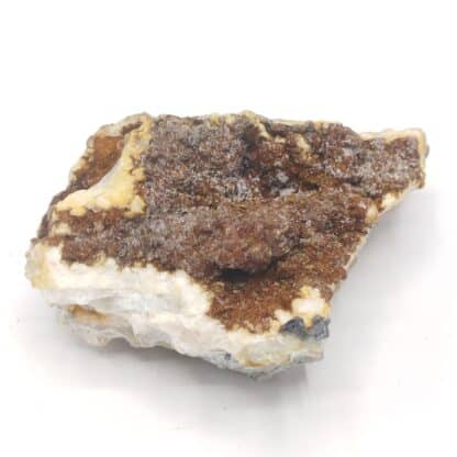 Sidérite & Calcite, Mine Saint Nicolas, Steinbach, Haut-Rhin.