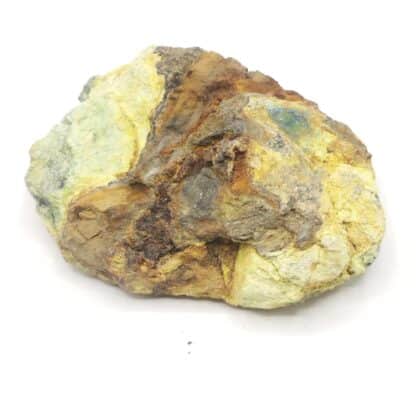 Bindhéimite & Azurite après Bournonite, La Sanguinède, Gard.