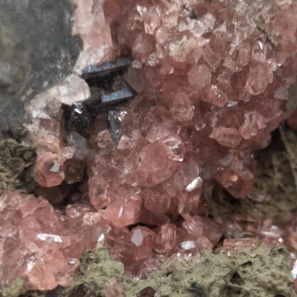 Rhodochrosite, Santa Eulalia, Mexique.