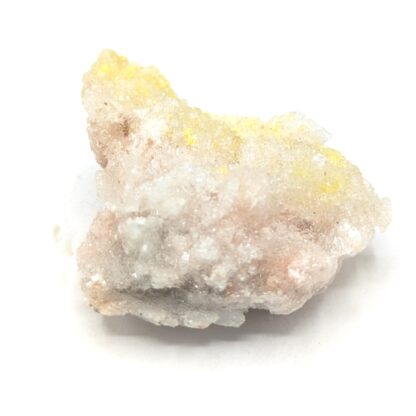 Sklodowskite sur Gypse, Cuervo Mine, Chihuahua, Mexique.