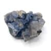 Cristaux de fluorine bleue et jaune de la mine de Montroc (Tarn).