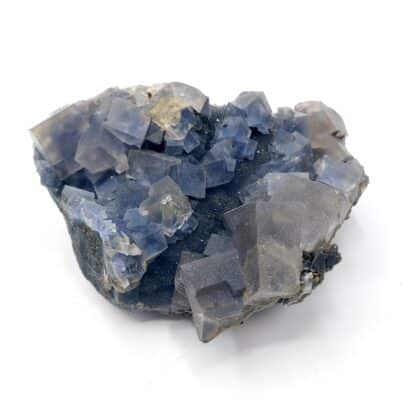 Cristaux de fluorine bleue et jaune de la mine de Montroc (Tarn).
