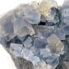 Cristaux de fluorine bleue et jaune de la mine de Montroc (Tarn).