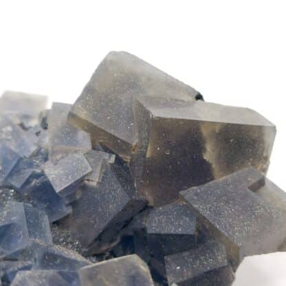 Cristaux de fluorine bleue et jaune de la mine de Montroc (Tarn).