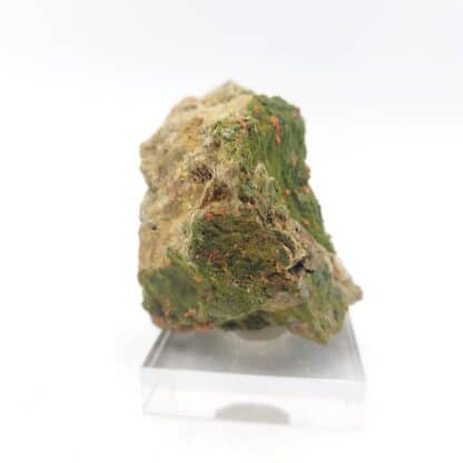 Pyromorphite et Crocoïte de Nontron, Dordogne.