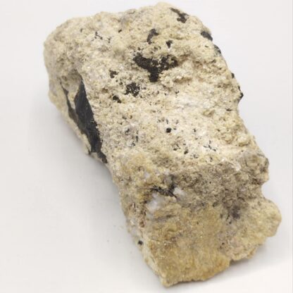 Cassitérite dans mica, Montebras, Creuse.