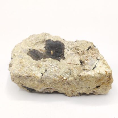 Cassitérite dans mica, Montebras, Creuse.