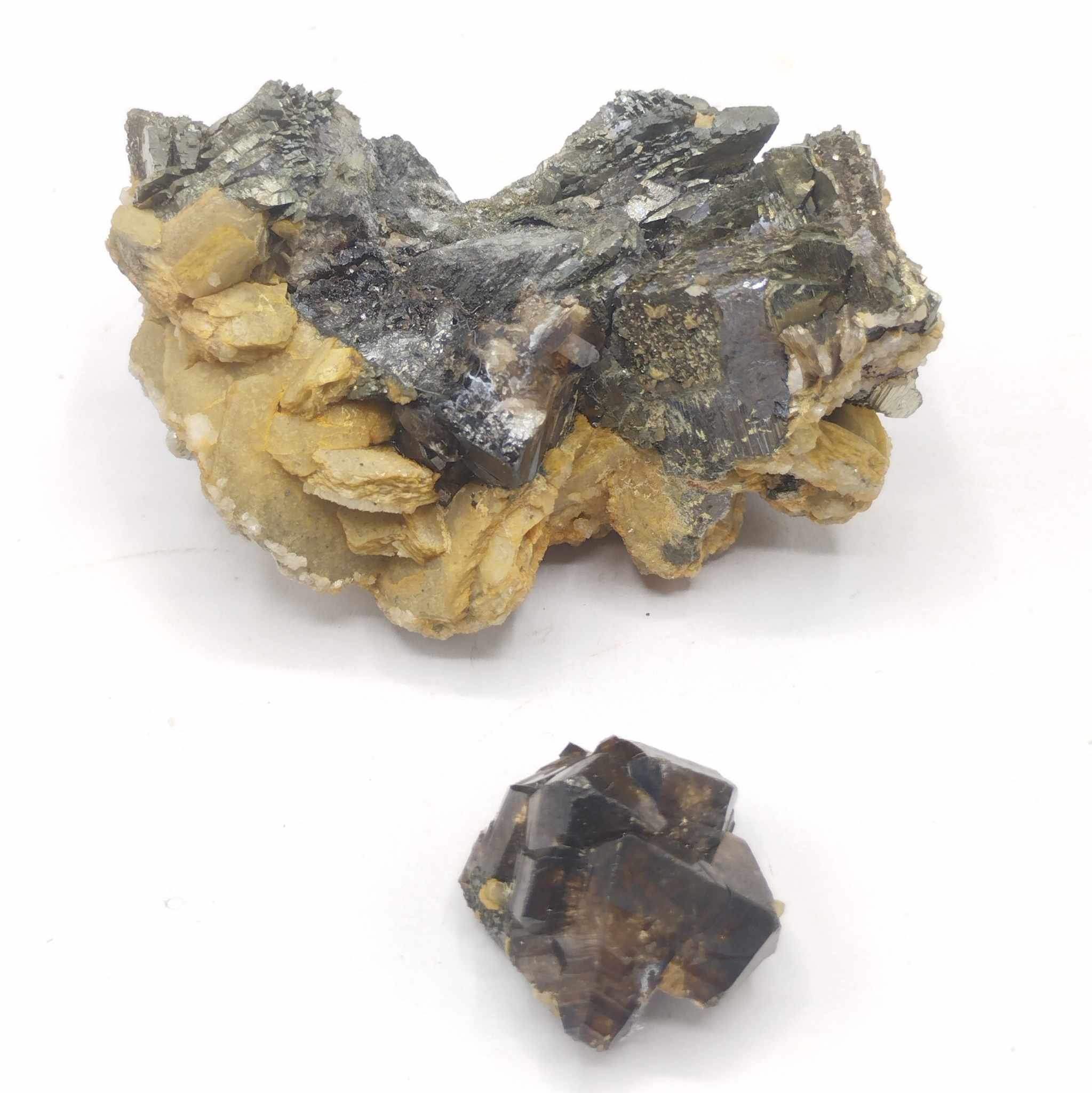 Cassitérite & Arsénopyrite, Panasqueira, Portugal.