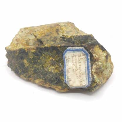 Liebigite & Zippéite, Joachimsthal (Jachimov), Tchéquie.