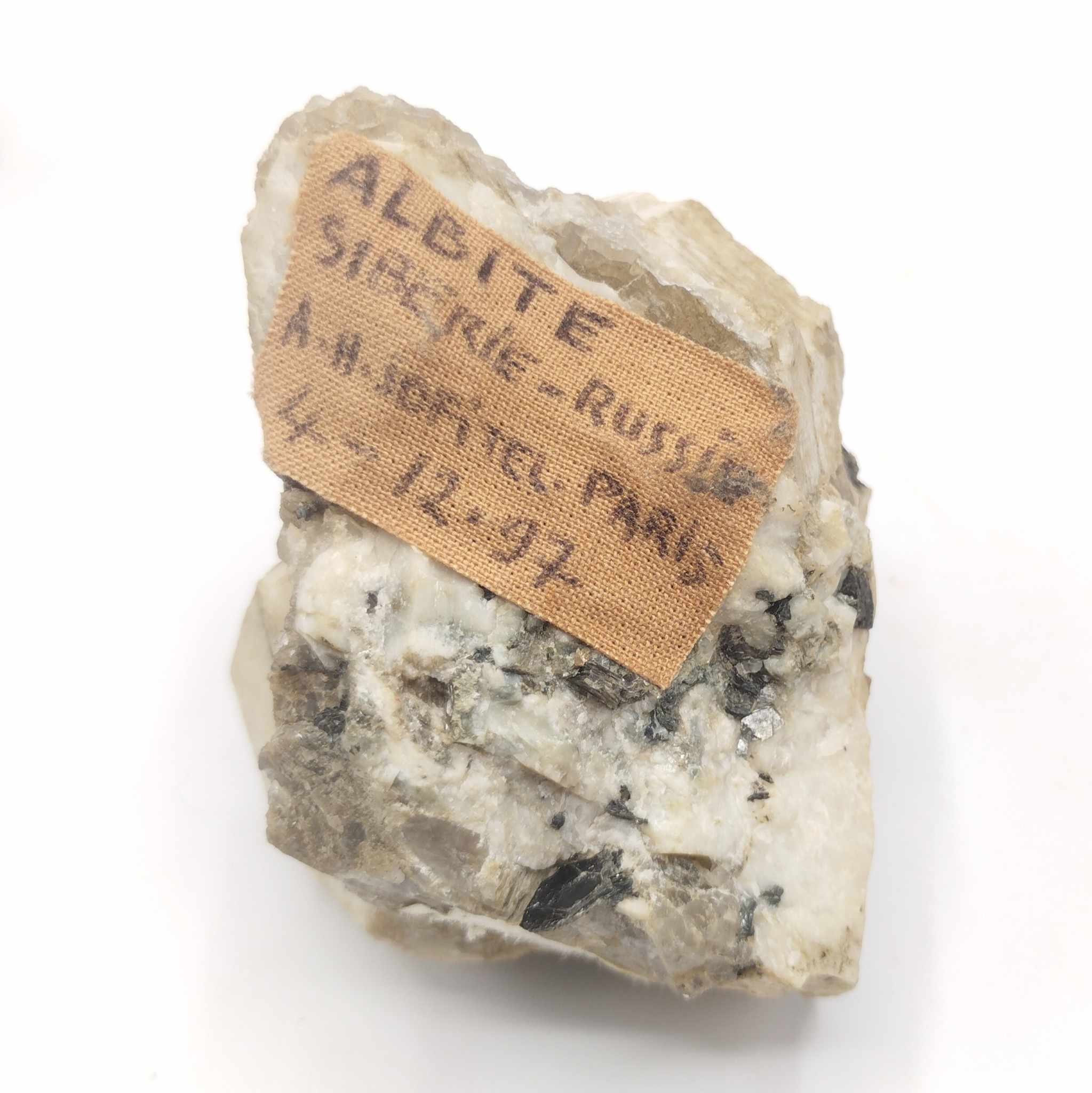 Albite, Sibérie, Russie.