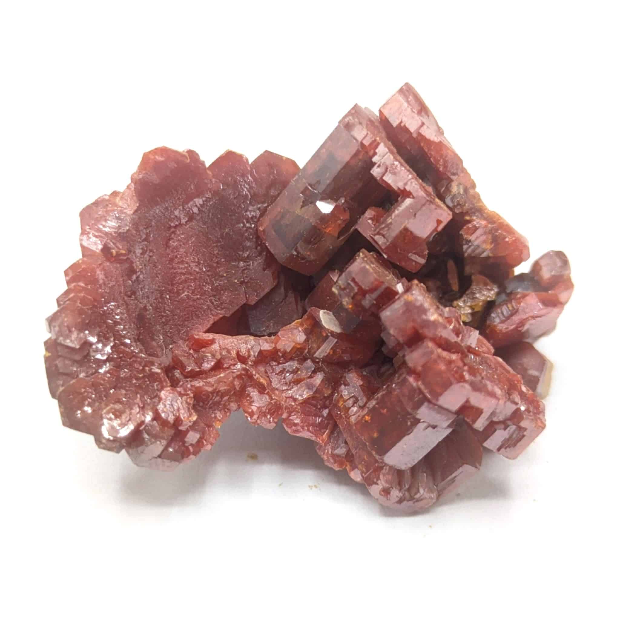 Vanadinite, Mibladen, Maroc.