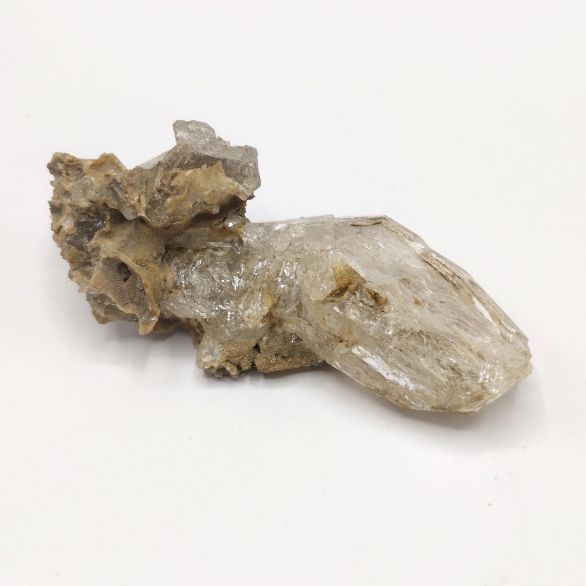 Quartz fenêtre, Massif des Aravis, Haute-Savoie.