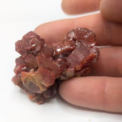 Vanadinite, Mibladen, Maroc.
