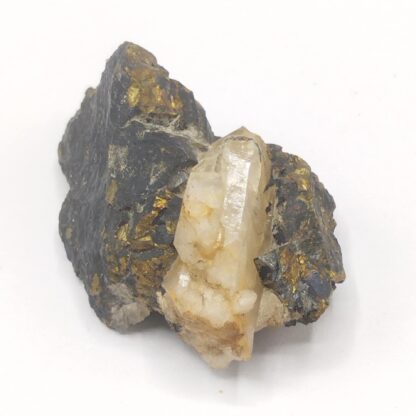 Chalcopyrite, Montées Pelissier, Les Houches, Haute-Savoie.