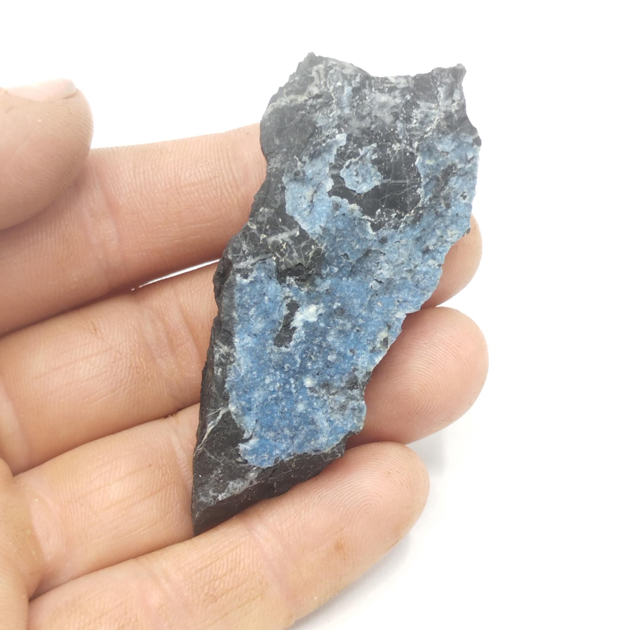 Wavellite bleue, Pannecé, Loire-Atlantique.