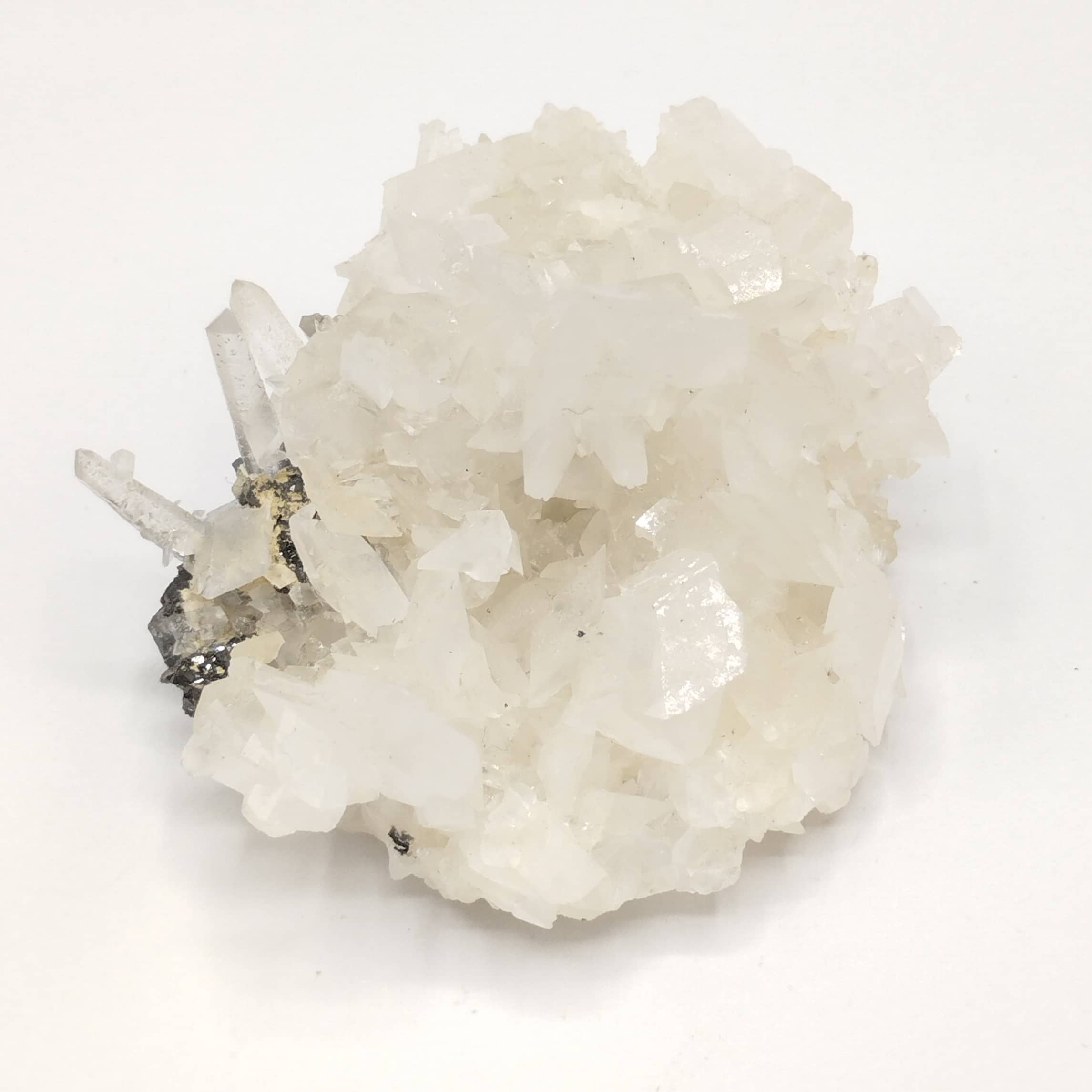 Quartz, Calcite & Sphalérite, Madan, Bulgarie.